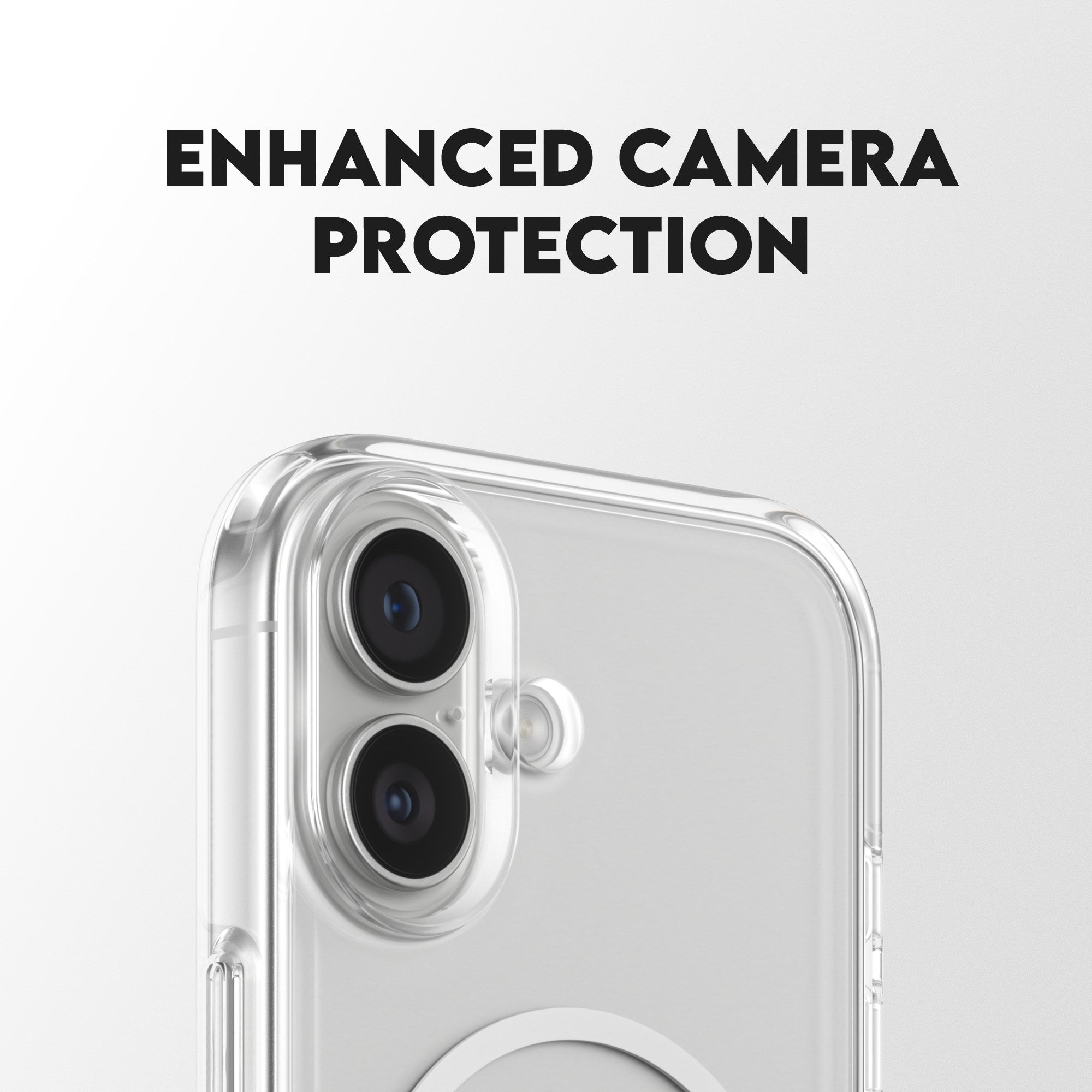 CARE by PanzerGlass® Flagship Case Transparent Urban Explorer m. Weiß MagSafe iPhone 17